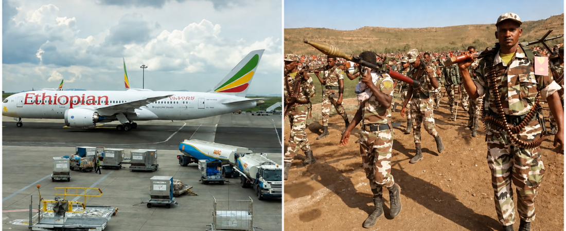 Tigrayan forces seize Mekelle airport as Ethiopian Airlines suspends flights