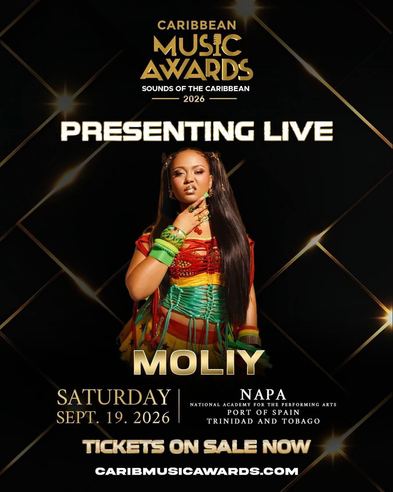Moliy makes history asfirst Ghanaian to win at Caribbean Music Awards