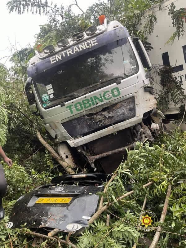 Four killed, one injured in crash at Anyinaso Junction