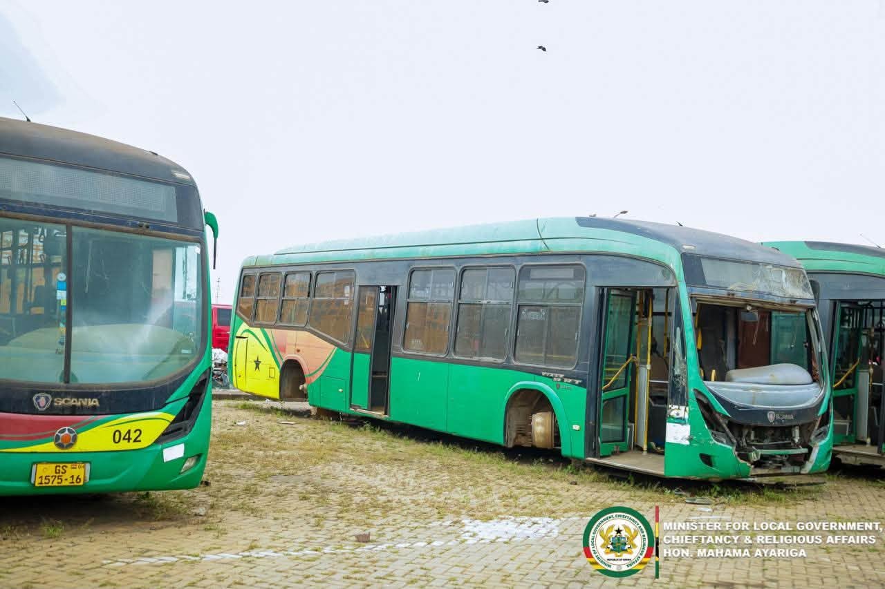 48 grounded Aayalolo buses repaired, deployed across Accra