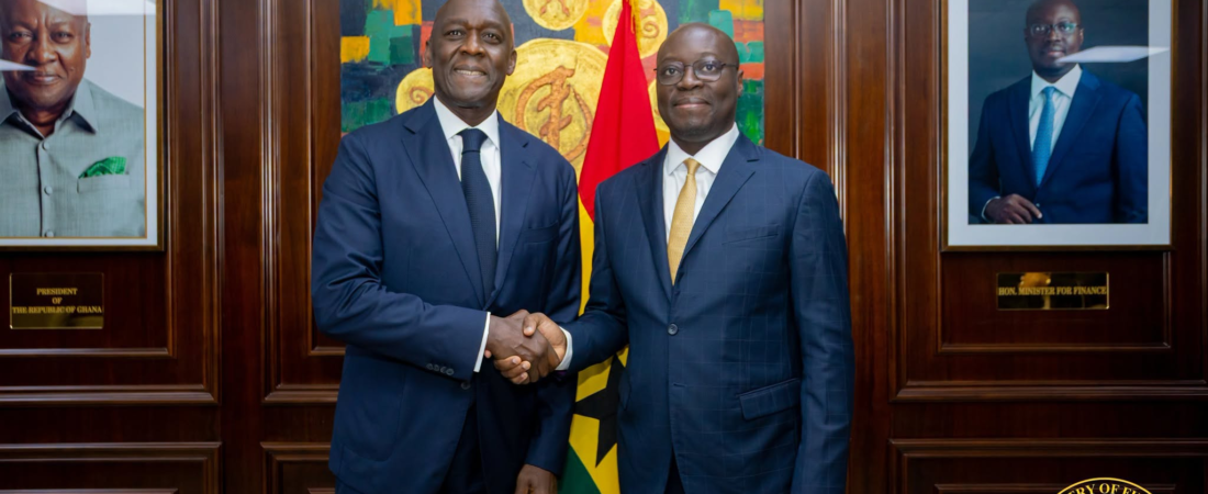 Ghana targets investment-grade status as Finance Minister engages IFC chief
