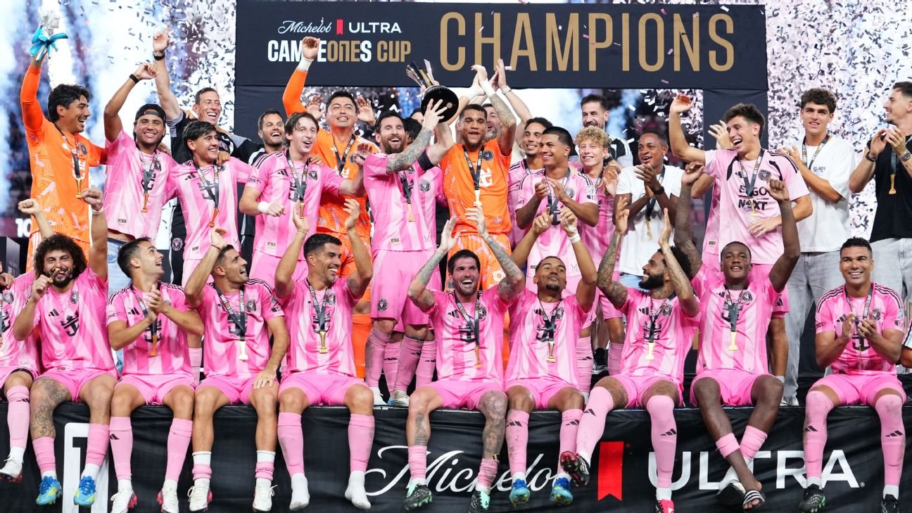 Inter Miami win Campeones Cup as Messi scores 100th goal
