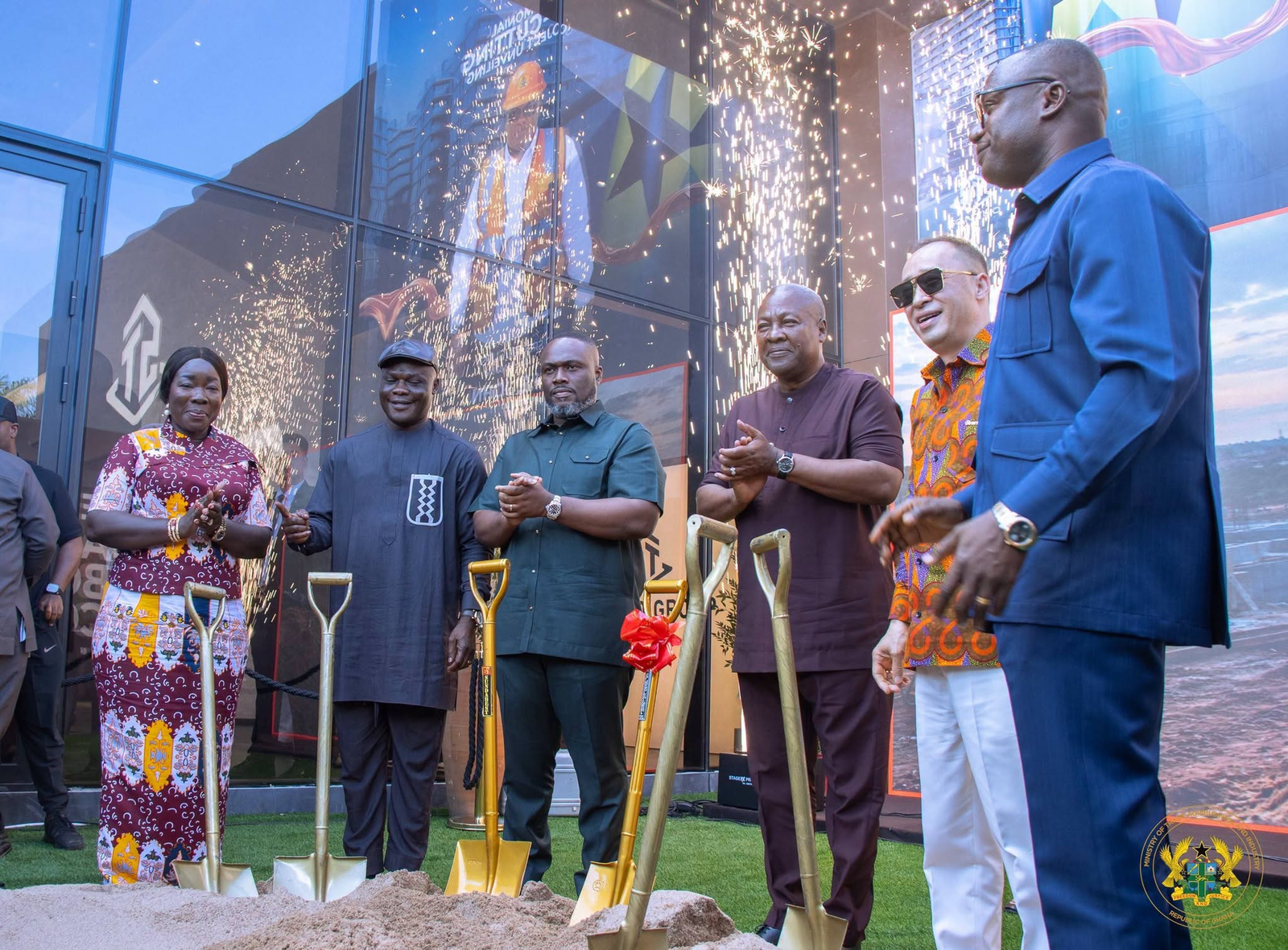 Mahama cuts sod for $1.3bn Sentuo Airport Garden City project