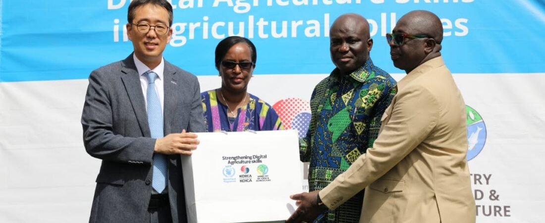 Five agricultural colleges receive digital farming equipment