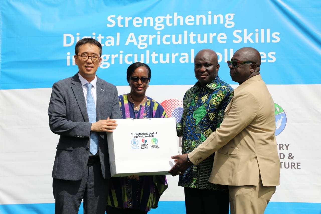 Five agricultural colleges receive digital farming equipment