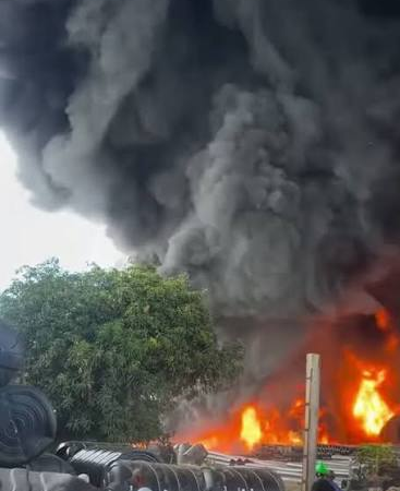 Fire breaks out at DuraPlast factory in Accra’s North Industrial Area